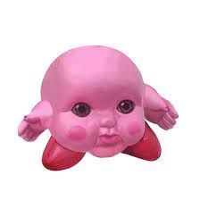 Kirby Different Forms, Kirby Scary, Kirby Low Quality, Cursed Kirby Images, Kirby Funko Pop, Buff Kirby, Ghost Kirby, Kirby Random, Angry Kirby