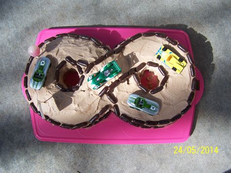 Race Car Track or Number 8 Cake Number 8 Cake, Race Car Track, 8 Cake, Childrens Birthday Cakes, Number 8, Race Car, Birthday Cakes, Race Cars, Birthday Cake