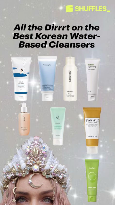 Best Korean Water-Based Cleansers in 2024 Water Based Cleanser, Papa Recipe, Powder Cleanser, Asian Skincare, Korean Skincare Routine, Glow Up Tips, Mens Skin Care, Korean Skincare, Skin Type