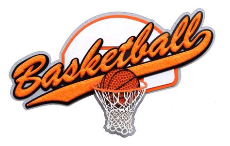 Old School Basketball title by Paper Wizard. Available at www.paperwiz.net Net Clipart, Basketball Theme Party, Scrapbooking Sports, Basketball Decorations, Basketball Background, Coffee Artwork, Basketball Cake, Basketball Logo, T Shirt Logo Design