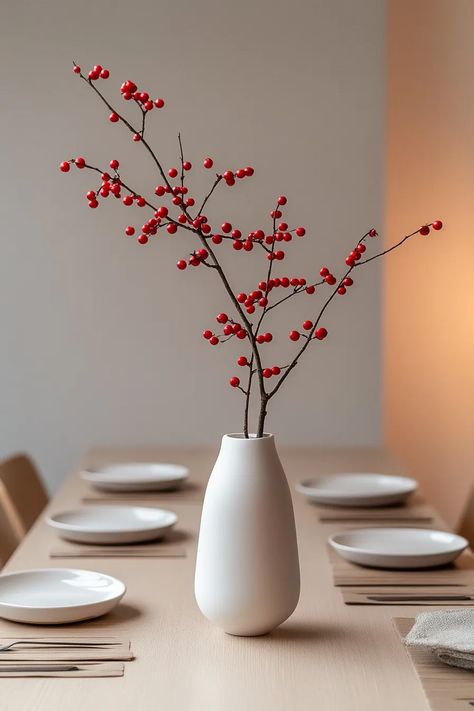 Christmas Color Ideas, Diy Japandi, Japandi Christmas, Living Room Japandi, Japanese Modernism, Minimalist Japandi, Interior Japandi, Chinese New Year Food, New Year Food