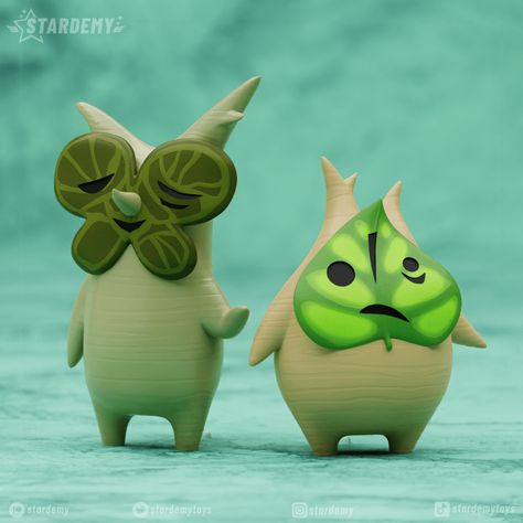 koroks miniature 2 types zelda Legend Of Zelda Clay Art, Legend Of Zelda Ceramics, Zelda 3d Print, Zelda Sculpture, Koroks Zelda, Diy Zelda Crafts, Korok Zelda, Zelda Diy, Plant Monster