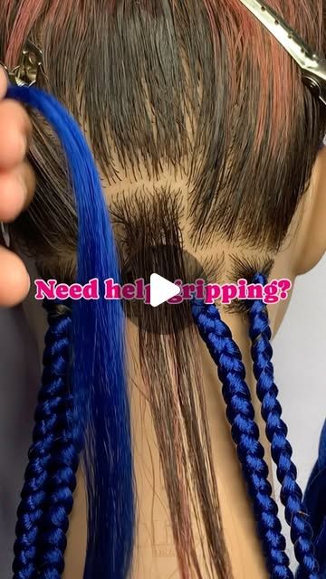 450K likes, 977 comments - touchofglam_bynay on April 10, 2024: "If you struggle to grip properly for box braids or have a client with short hair this method may help. You can do a mini braid like I did or use a rubberband. 

#boxbraidscolors #boxbraidschanel #boxbraidsoficial #braiderlife #braidinspo #braided #boxbraidstyles #hairbraider #braidinghair #hairbraider". Fake Braids For Short Hair, Box Braids Adding Hair, How To Braid With Extensions Tutorials, What Products To Use For Box Braids, Adding Extensions To Braids, How To Add Colored Hair To Braids, How To Do A Box Braid, How Do You Add Hair To Braids, Braided Hair Tutorials Step By Step