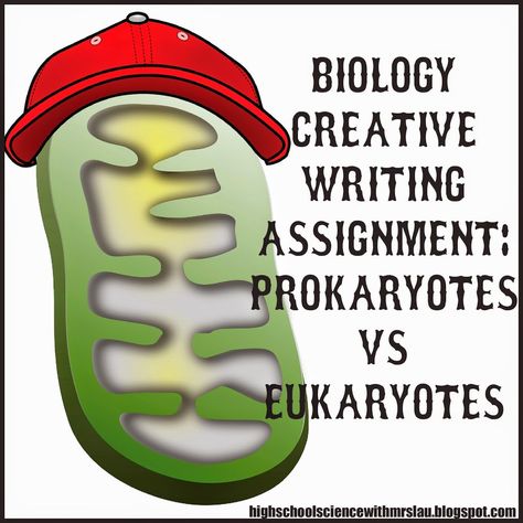 In 9th grade, I had an amazing biology teacher, Ms. DeRosa-Hill.  She was a teacher who did things in an out-of-the-box way.  I remember she encouraged creativity and often asked us to write lab reports that took the form of a letter to a testing supply company, a poem, or a creative story.  As a … Biology Ideas, Science Cells, Biology Resources, Science Literacy, Biology Classroom, Biology Labs, High School Biology, Secondary Science, 8th Grade Science