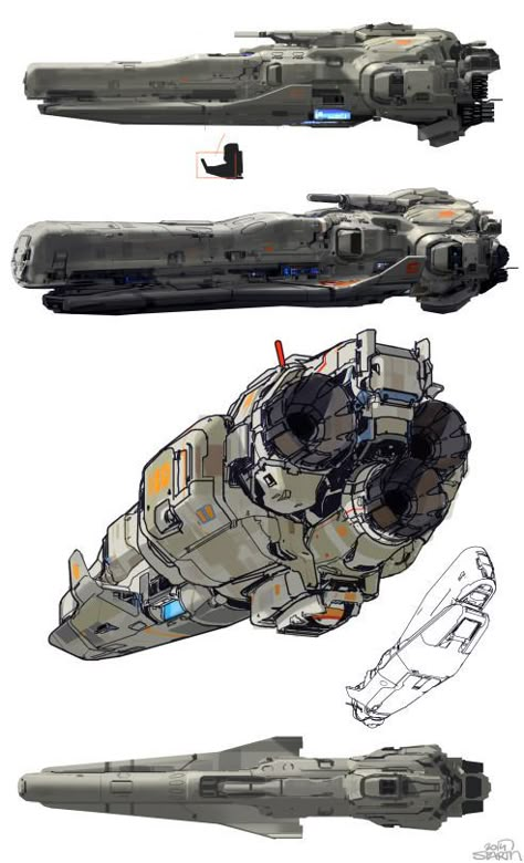 Halo Series, Space Ships Concept, Space Engineers, Sci Fi Spaceships, Space Ship Concept Art, Starship Concept, Halo 5, Space Battleship, Starship Design