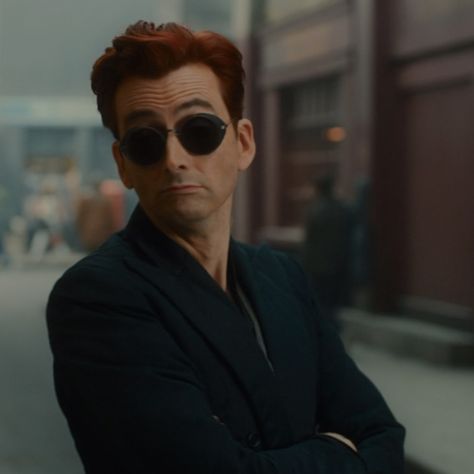 good omens season two. Crowley. In Love With Him, Good Omens Book, Terry Pratchett, Michael Sheen, Good Omens, Falling In Love With Him, Neil Gaiman, Going Crazy, My Crush