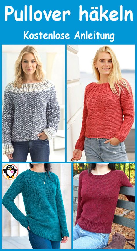 Sie möchten einen hübschen Pullover häkeln? Hier finden Sie eine gratis Häkelanleitung. Häkelpullover sind stylish und praktisch für Herbst und Winter. Die Anleitung ist auf Deutsch & für Anfänger geeignet. Wir haben große Auswahl an kleine Häkelprojekte und Häkelideen Für Baby, Kinder, Damen und Männer. Sommer Pulli f�ür Herren, Babypullover und Kinderpullover häkeln. Oversize-Pullover und Winterjacke Häkelmuster. Strickpullover stricken. Damenpullover und Häkeljacke. #Häkelanleitung #Häkeln Oversize Pullover, Oversized Pullover, Men Sweater, Crop Top, Twist, Crop Tops, Crochet, Quick Saves