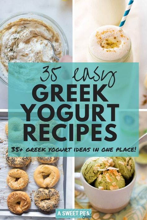 Greek Yogurt Breakfast Ideas, Greek Yogurt Dinner, Dinner Recipes Greek, Greek Yogurt Desserts, Yogurt Breakfast Ideas, Recipes With Greek Yogurt, Greek Yoghurt Recipes, Plain Yogurt Recipes, Plain Greek Yogurt Recipes