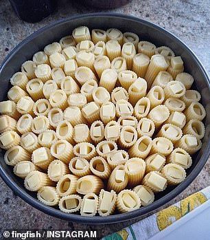 Timpani Pasta Dome, Honeycomb Pasta Recipe, String Cheese Recipes, Honeycomb Pasta, Rigatoni Pie, Spring Form Pan, Cannelloni Pasta, Meatless Pasta, Homemade Bolognese