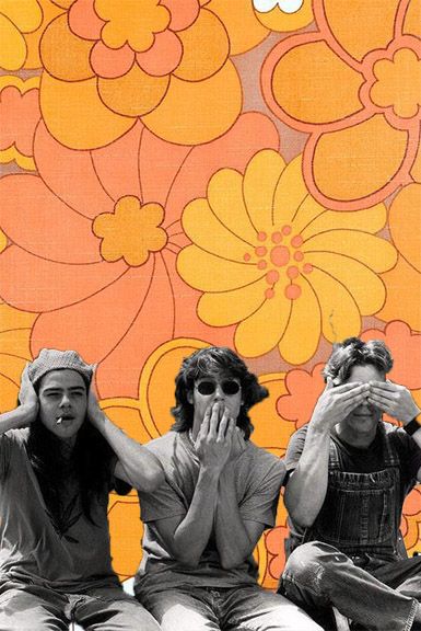 Dazed And Confused Drawings, Dazed And Confused Aesthetic Wallpaper, Dazed And Confused Wallpaper, Dazed And Confused Poster, Dazed And Confused Aesthetic, Dazed And Confused Movie, Peace Poster, Hippie Aesthetic, Music Collage