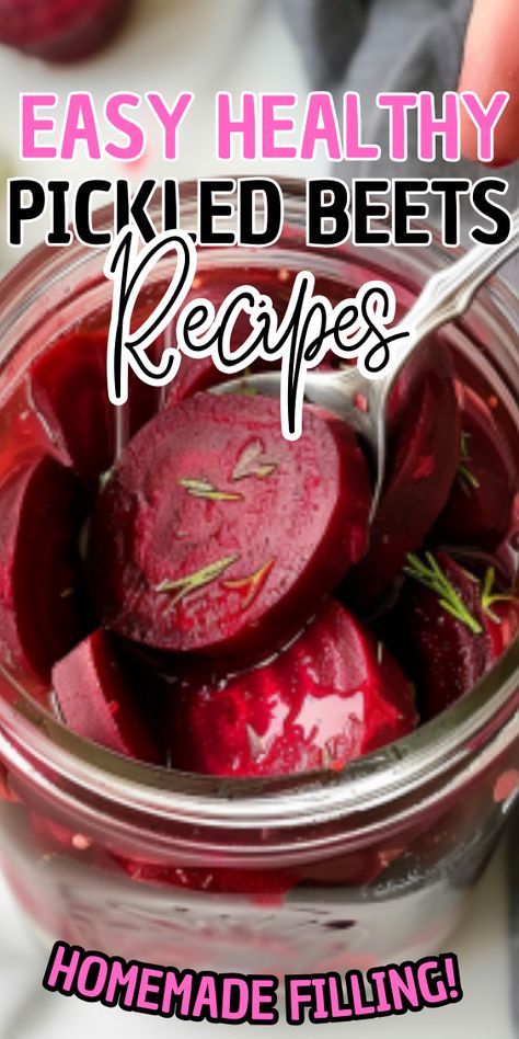 Easy Healthy Pickled Beets Healthy Pickled Beets, Pickled Beets Recipe Easy, Pickled Beet Salad, Pickled Beets Recipe, Beets Recipe, Clean Eating Salads, Gluten Free Salads, Fresh Beets, Beet Recipes