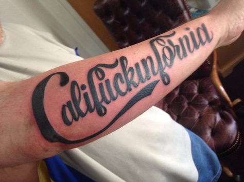 Cali Tattoo, California Love, Love Tattoos, Cali, Tattoo Quotes, California, Tattoos