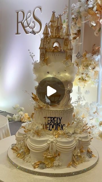 Shaun Teo on Instagram: "Castle & Fountain Wedding Cake ⛲️ 🏰" Fountain Wedding, Fountain Wedding Cakes, Castle Wedding Cake, Fountain Cake, Castle Wedding, Alice In Wonderland, Wedding Cake, Wedding Cakes, Castle