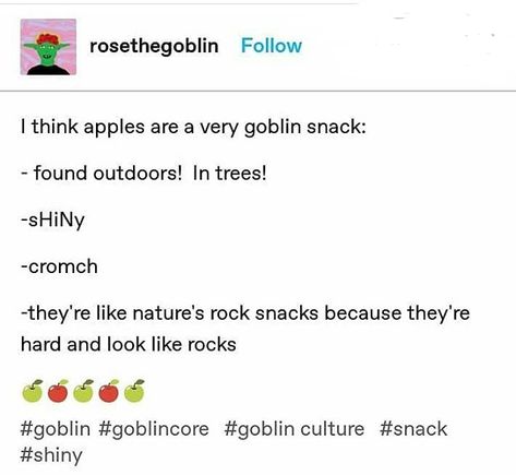 Goblincore Tumblr Posts, Goblin Core Art, Goblincore Tumblr, Goblin Aesthetic, Goblincore Aesthetic, Goblin Core, + Core + Aesthetic, Gremlins, Text Posts