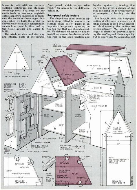 Doll House Plans Woodwork General 27 Creative Dollhouse Plans Awesome Diy Dollhouse Plans #dollhousewoodworkingplans Diy Dollhouse Plans, Dollhouse Furniture Plans, Dollhouse Woodworking Plans, Dollhouse Plans, Birdhouse Plans, Diy Barbie House, American Girl Doll House, Doll House Plans, Plan Toys