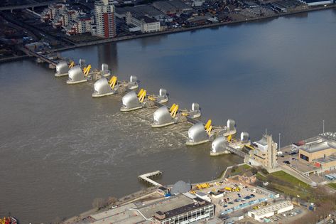 Thames Barrier, My Pronouns, Structured Water, London Architecture, Canary Wharf, Houses Of Parliament, Greater London, Future City, Old London