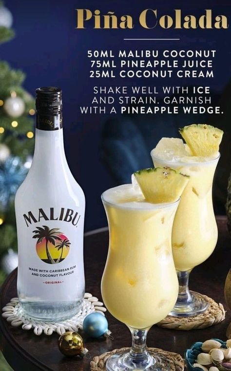 Bay Breeze Drink, Malibu Cocktail, Pina Colado, Malibu Bay Breeze, Summer Drinks Alcohol Recipes, Malibu Cocktails, Rum Drinks Recipes, Bartender Drinks Recipes, Summer Drinks Alcohol