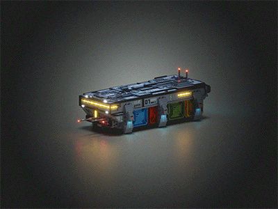 Sci Fi Cargo Truck, Cargo Spaceship Concept Art, Space Engineers Game Ships Design, Mining Spaceship, Space Engineers Game, Small Spaceship, Cargo Spaceship, Minecraft Space, Scifi Building