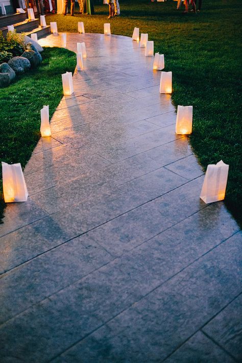 claireted-w-0817 Wedding Entrance, Fantasy Wedding, Wedding Chicks, Wedding Deco, Wedding Lights, Here Comes The Bride, Backyard Wedding, Walkway, Wedding Bells