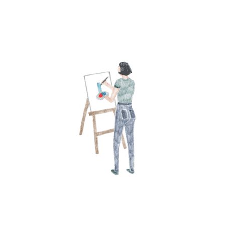 Paint Gif, Painting Gif, Gif Illustration, Dancing Drawings, Relaxing Gif, Motion Graphics Design, Moving Image, Print Collage, Painting Videos