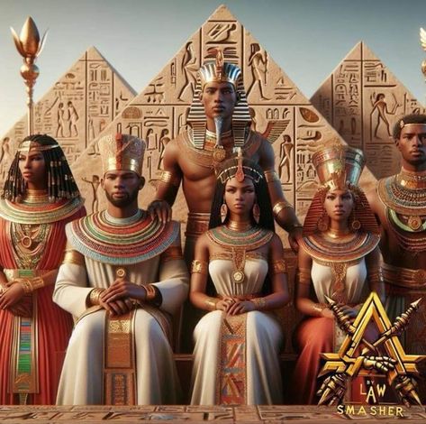 Africa Drawing, Egyptian Kings And Queens, African Superhero, Black Gods, Ancient Egyptian Deities, Black Power Art, Egypt Concept Art, Ancient Kemet, Afrofuturism Art