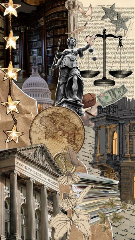 Vision Board Workshop, Work Vision Board, Business Lawyer, My Future Job, Career Vision Board, Vintage Paper Background, Lady Justice, Desktop Wallpaper Art, International Relations