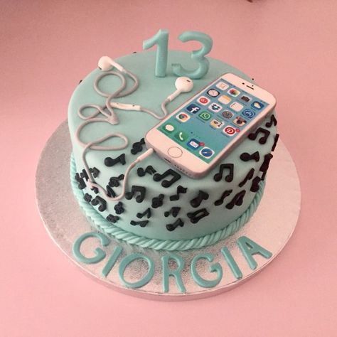 Teen Birthday Cake Torte Per Bambini Cakes Cake Birthday Cake 13 Birthday Cake - albanysinsanity.com Phone Cake Ideas, Sweet 13 Birthday Cakes, Girls 11th Birthday Cake, Cakes For 11th Birthday Girl, Phone Birthday Cake, 11th Birthday Cake Girl, 14th Birthday Cake Ideas, 13th Birthday Cake Girl, 13 Birthday Cake For Teens