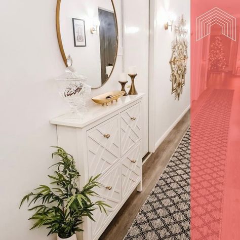 Decorating A Narrow Hallway, Ikea Hemnes Shoe, Ikea Hemnes Shoe Cabinet, Shoe Cabinet Design, Hemnes Shoe Cabinet, Ikea Shoe Cabinet, Shoe Cabinet Entryway, Entrance Way, Narrow Hallway Decorating