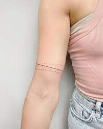 infinity armband tattoo - Google Search Thigh Band Tattoos Women Unique, Thigh Band Tattoo, Tattoo Placement Arm, Armband Tattoos For Men, Thigh Band, Around Arm Tattoo, Forearm Band Tattoos, Saved Tattoo, Armband Tattoo Design