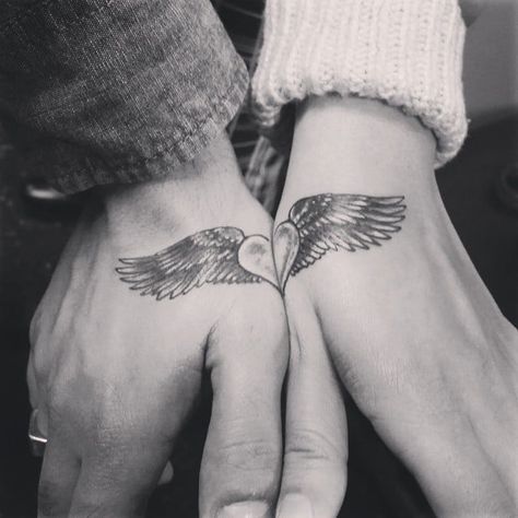 Couple Tattoo Ideas, Couple Tattoos Love, Best Couple Tattoos, Cute Couple Tattoos, Couple Tattoos Unique, Swallow Tattoo, Couples Tattoo Designs, Couple Tattoo, Matching Couple Tattoos