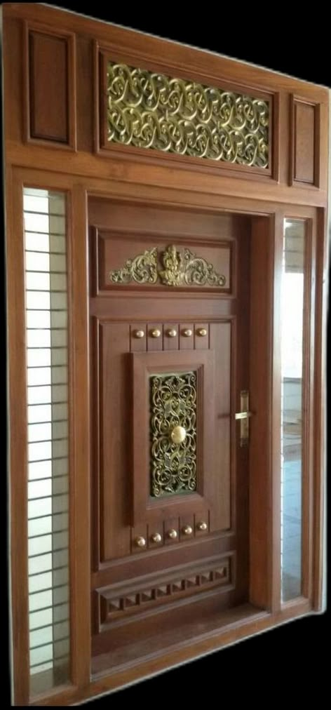 Home Main Door Design Entrance Wooden, Main Door Design Entrance Single Door, Entrance Door Design Wooden Modern, Main Wooden Door Design Entrance, Front Door Design Wood Entrance, Main Wooden Doors Entrance, Main Doors Wooden, Indian Wooden Main Door Design, Latest Wooden Front Door Designs