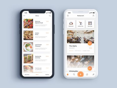 Menu Restaurant App by Ryan Creation on ... Qr Code App, Drink App, Ui App Design, Hotel Menu, Restaurant App, Menu Card Design, Mobile Ux, Mobile App Design Inspiration, Digital Menu