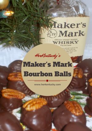 These Maker's Mark Bourbon Balls will have your guests swear you are in Loretto, where ever you are! Bourbon Balls Recipe, Kentucky Christmas, Bourbon Balls, Bourbon Recipes, Boozy Desserts, Christmas Treat, Think Food, Homemade Candies, Candy Cookies