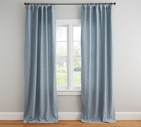 Belgian Linen Curtains, Light Blue Curtains, Linen Blackout Curtains, Dark Curtains, Linen Curtain, Linen Drapes, Blue Curtains, Grey Curtains, Custom Drapes