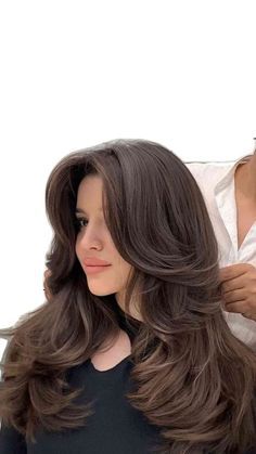 Haïr Cuts For Wavy Hair, Hair Cuts Side Part, Butterfly Haircut, Beige Hair, Haircuts For Long Hair With Layers, Haircuts For Medium Length Hair, Hair Style Korea, Hair Inspiration Long, Layered Haircuts For Medium Hair