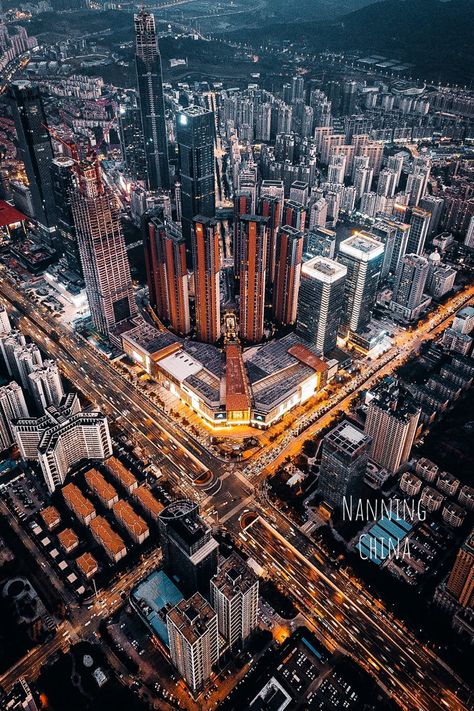 Asia Continent, Nanning, Urban Design Plan, Photography Places, Anthony Bourdain, Futuristic City, China Travel, City Photography, City Design