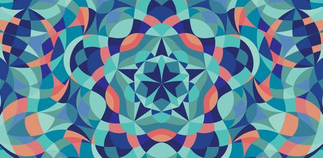 Make a Kaleidoscope Pattern with Illustrator in Three Simple Steps #Ad Pattern#Kaleidoscope#Illustrator#Steps Kaledeiscope Art, Kalediscope Design, Kaleidoscope Logo, Kaleidoscope Illustration, Hypnotic Pattern, Kaleidoscope Drawing, Symmetric Design, Whimsical Photography, Neon Colour Palette