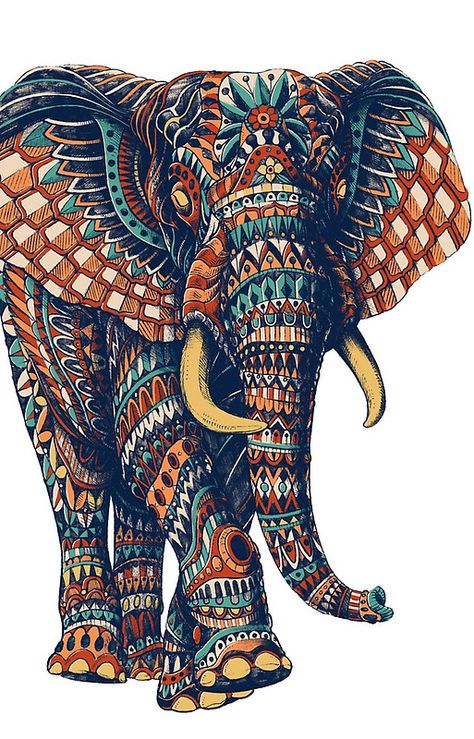 High quality Mandala inspired iPhone Cases & Skins for 7/7 Plus, SE, 6S/6S Plus, 6/6 Plus, 5S/5, ... Elephant Colour, Elephant Drawing, Elephant Art, Mandala Design Art, African Elephant, An Elephant, Zentangle Art, Wooden Puzzles, Mandala Design