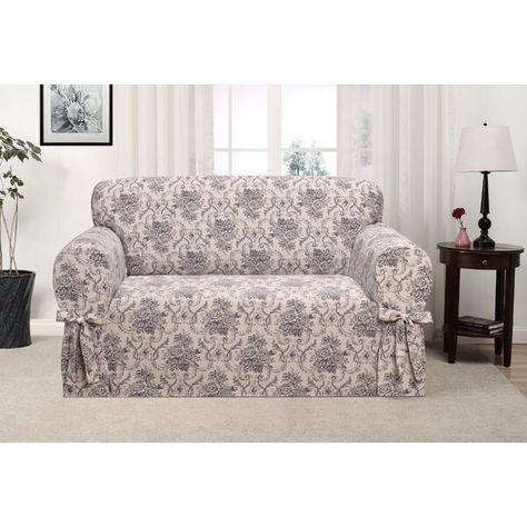 Loveseat Covers, Revere Pewter, Recliner Slipcover, Ireland Homes, Loveseat Slipcovers, Armchair Slipcover, Kathy Ireland, Box Cushion, Dining Chair Slipcovers