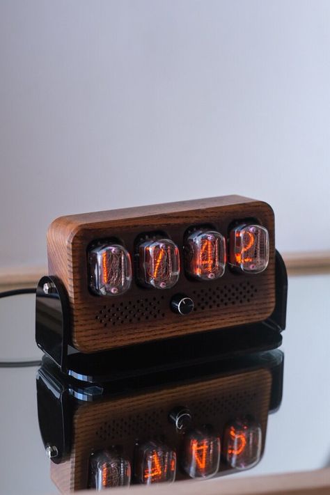 Industrial Clocks, Nixie Tube, Electronics Projects Diy, Devices Design, Vacuum Tube, Adapter Plug, Electronics Projects, Tech Design, Modern Technology