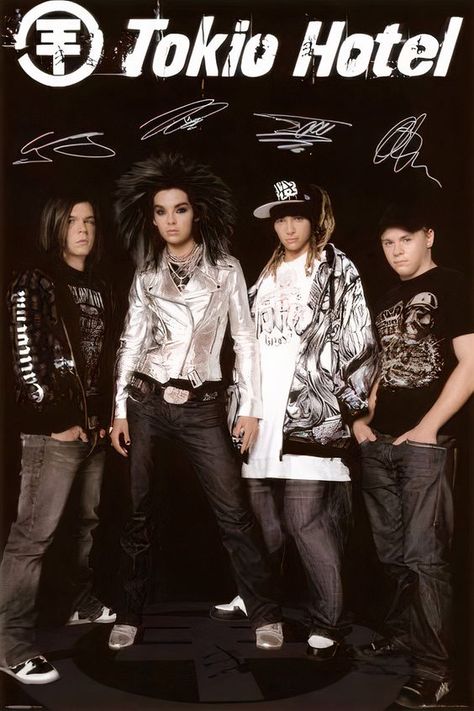 Discover the latest Tokio Hotel merchandise at our official shop! From exclusive band tees to limited-edition posters, we've got everything to satisfy your Tokio Hotel fandom. 🎶👕🎤 Don't miss out – shop now and rock your style with the hottest gear from your favorite band! 🤘 #TokioHotelShop #BandMerch #RockYourStyle Tokio Hotel Poster, 2000s Posters, Hotel Poster, 00s Nostalgia, Tokyo Hotel, Rock Band Posters, Georg Listing, Paper Note, Tokyo Hotels