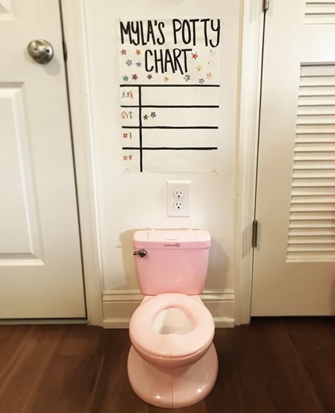 Potty Training Room Ideas, Potty Training Diy Chart, Potty Training Rewards Chart, Fun Potty Training Charts, Potty Training Area In Bathroom, Diy Potty Training Chart Girls Toddlers, Diy Potty Training Chart Boys, Potty Training Sticker Chart Diy, Potty Training Poster Board Ideas