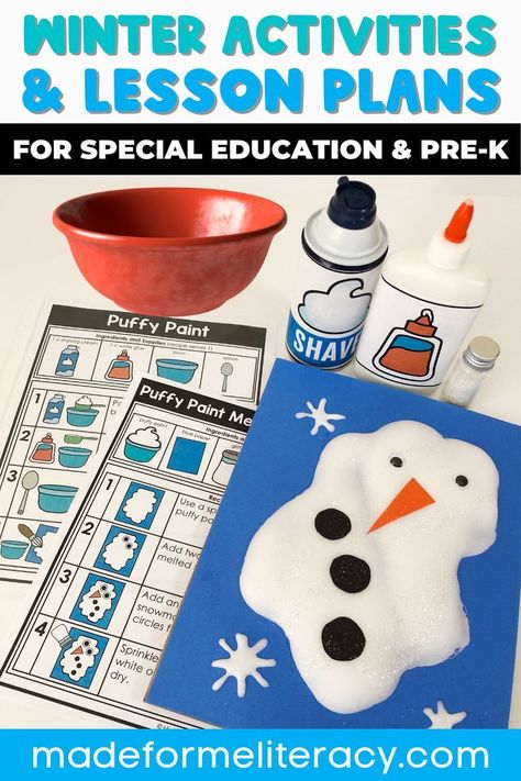 Recipes Writing, Easy Art Crafts, Monthly Lesson Plan, Literacy Lesson Plans, January Lesson Plans, December Lesson Plans, Classroom Holiday Crafts, Christmas Lesson Plan, 2024 Classroom