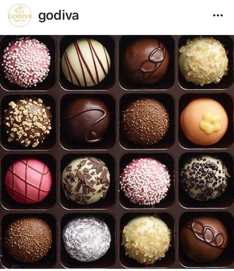 Godiva Chocolate Truffles are Always a Good Idea!! Dessert Truffles, Godiva Chocolate, Chocolate Design, Love Chocolate, Chocolate Truffles, Semisweet Chocolate, Chocolate Box, Planning Ahead, Chocolate Flavors