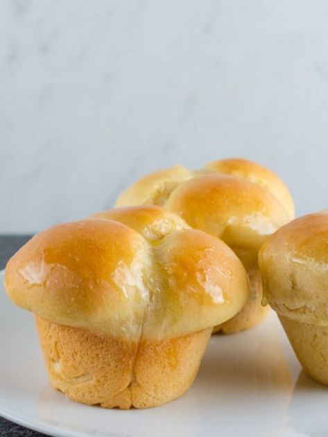 The BEST Cloverleaf Rolls Recipe - Smart Savvy Food Batter Rolls, Kaiser Rolls Recipe, Cloverleaf Rolls Recipe, Cloverleaf Rolls, Fluffy Rolls, Homemade Yeast Rolls, Homemade Yeast, Kaiser Rolls, Biscuit Rolls