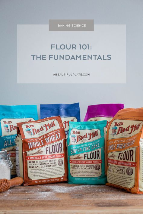 Baking Fundamentals, Baking Reference, Different Types Of Flour, Kitchen Reference, Oven Mits, Pancake Roll, Homemade Flour, Healthy Flour, Lime Cookies