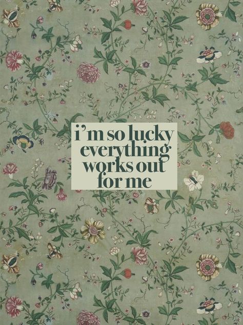 Lucky girl Be Delusional Wallpaper, Lucky Girl Syndrome Wallpaper Aesthetic, Afirmations On Mirror Aesthetic, Luck Girl Syndrome, Delusional Wallpaper, Lucky Girl Syndrome Aesthetic, Jillian Aesthetic, Lucky Girl Syndrome Wallpaper, Lucky Affirmations