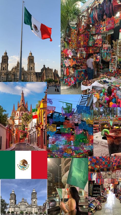 Mexico Wallpaper, Collage, Travel