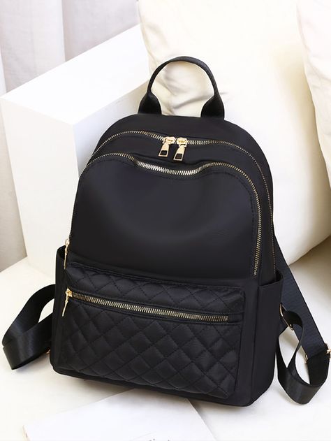 Black shoulder bag