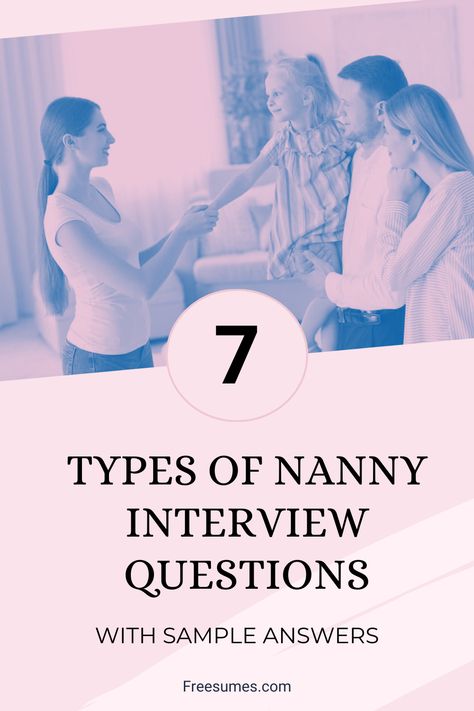 In this post, we break down how to prepare for a nanny interview and provide a set of typical nanny interview questions with sample answers. Nanny Interview Questions, Answer Interview Questions, Nanny Job Description, Nanny Job, Interviewing Tips, Nanny Ideas, Tough Interview Questions, Describe Your Personality, Camp Counselor